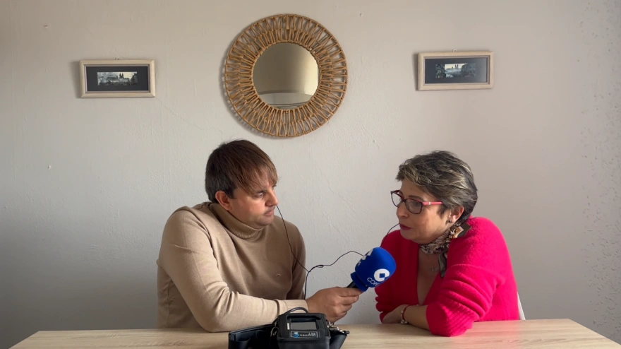 Concha Badiola, en un momento de la entrevista en MEDIODÍA COPE MÁS VALENCIA