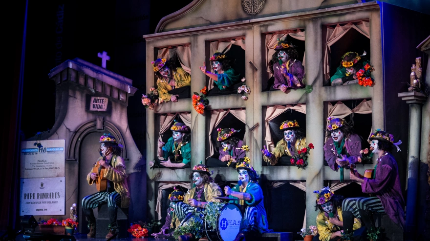 Chirigota 'Los que la tienen de mármol' - Cuartos de final