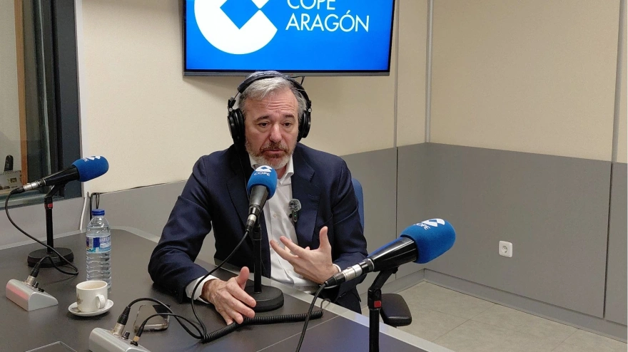 Jorge Azcón, en COPE