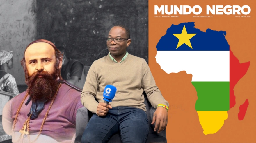 Cedric Ouanekpone, premio Mundo Negro a la Fraternidad, en su entrevista a COPE