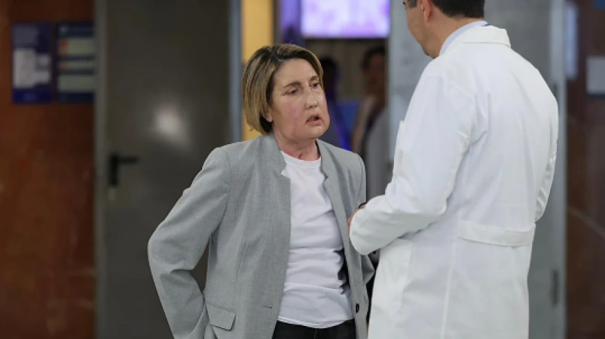 La receptora del rostro trasplantado