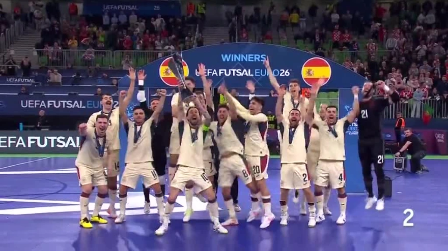 España conquista el euroepeo de fútbol sala