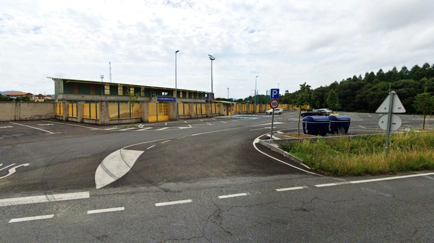 Foto de archivo del Estadio Municipal de Río Seco, en Narón