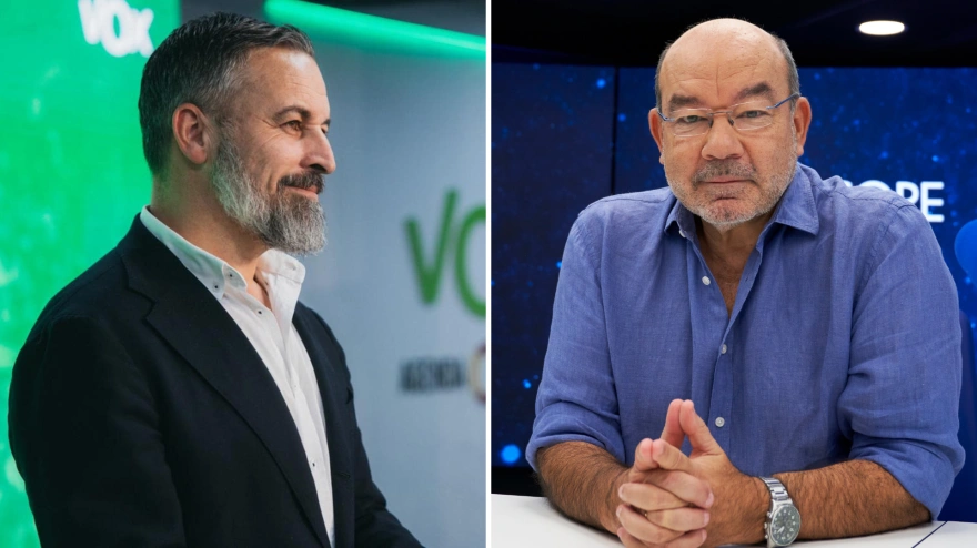 Santiago Abascal y Ángel Expósito