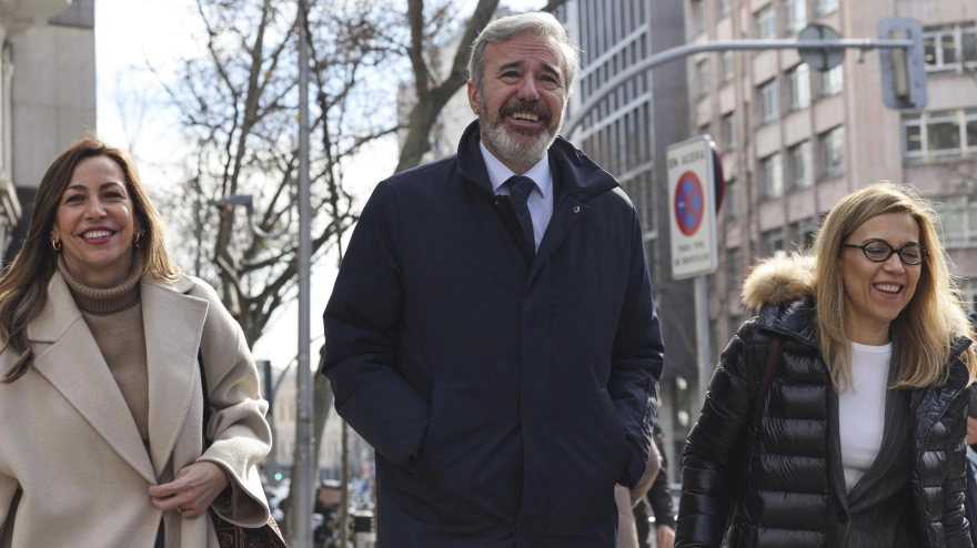 El presidente en funciones de Aragón, Jorge Azcón