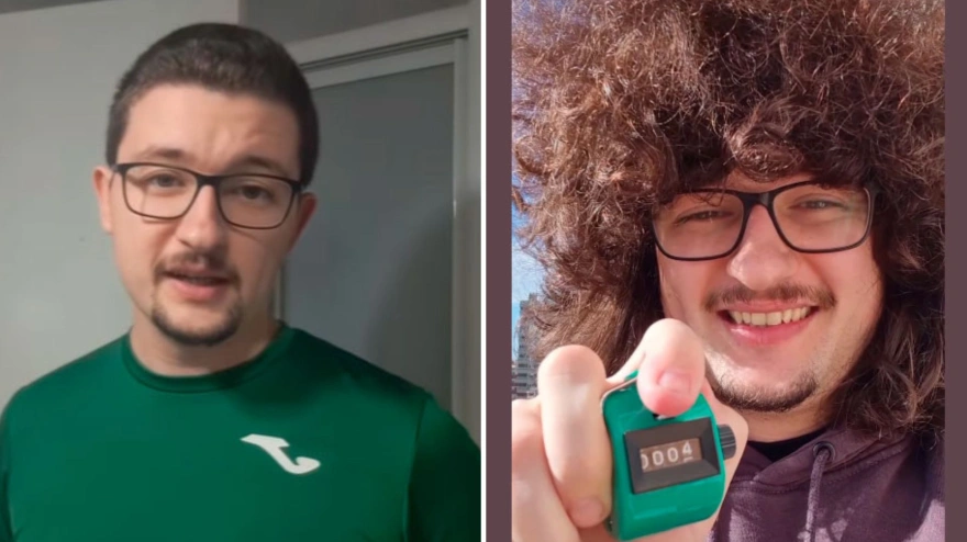 Frank Ilett, el aficionado del United que lleva casi 500 días sin cortarse el pelo