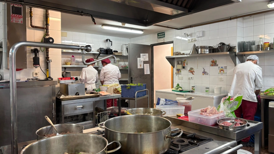 Cocina de la Casa de los Obreros