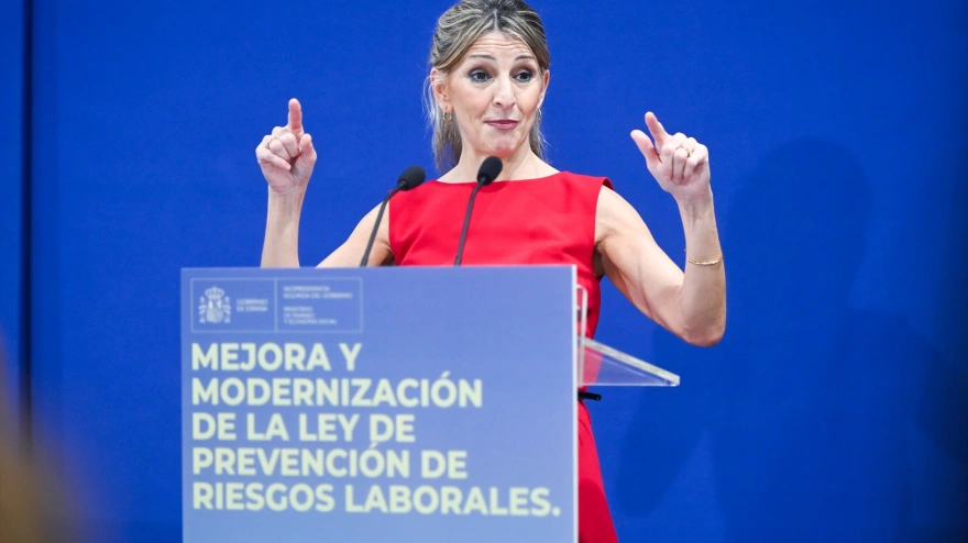 La vicepresidenta segunda del Gobierno y ministra de Trabajo y Economía Social, Yolanda Díaz