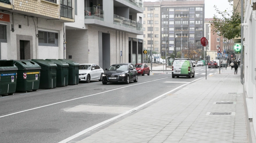 Barrio de la milagrosa en Pamplona