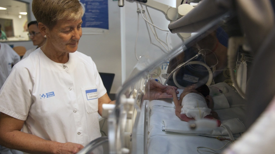 Neonatos en el Hospital San Pedro (Archivo)