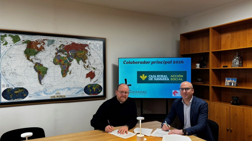 El Arzobispado y Caja Rural de Navarra renuevan su convenio para apoyar las Javieradas