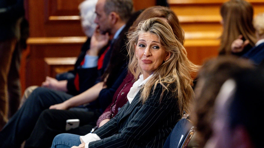 La ministra de Trabajo, Yolanda Díaz