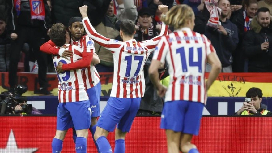 Imagen del Atlético-Barça