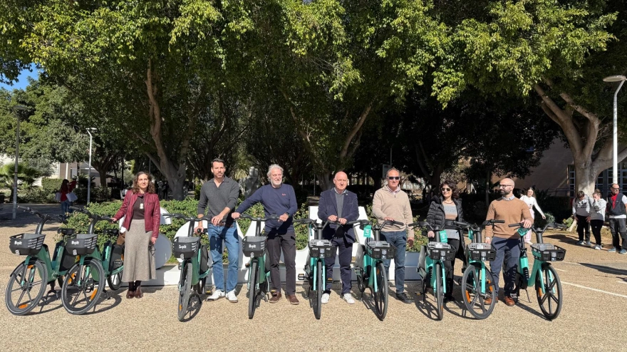 Presentación del servicio de bicicletas