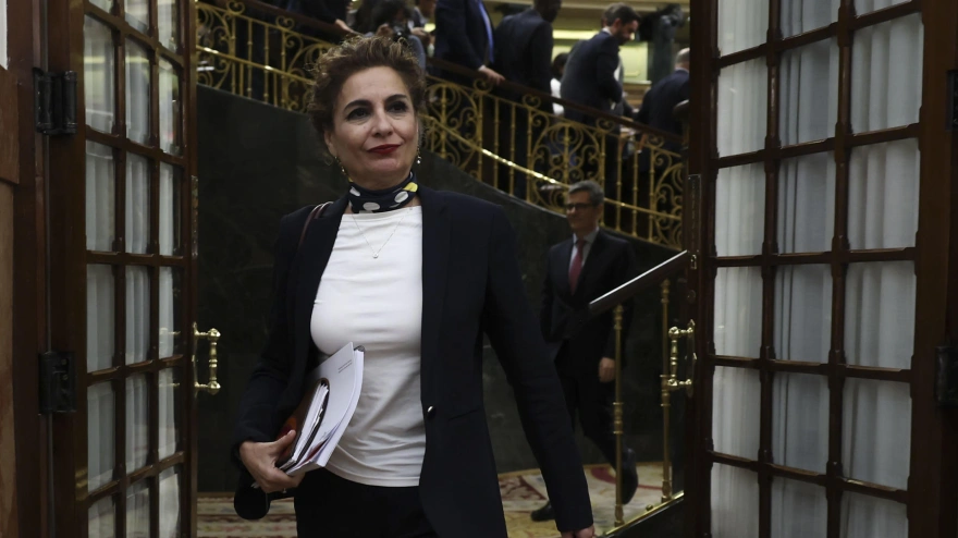 La vicepresidenta primera y ministra de Hacienda, María Jesús Montero