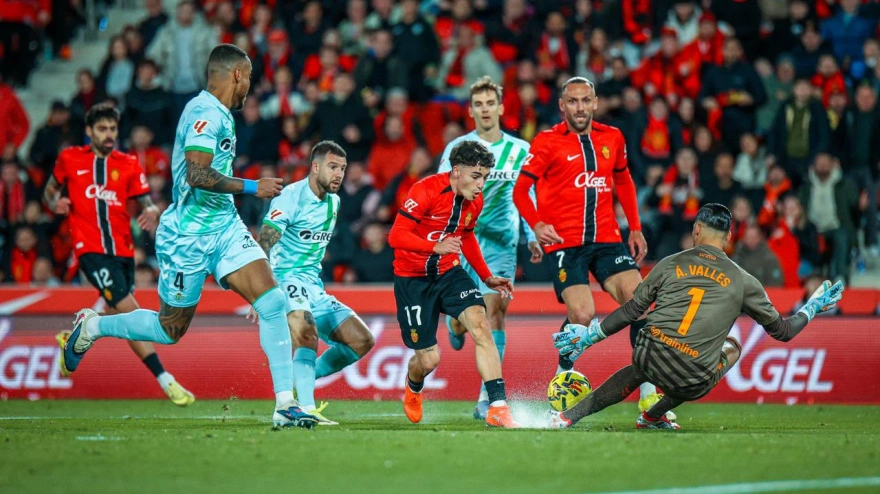 Jan Virgili tuvo una gran ocasión en el primer tiempo