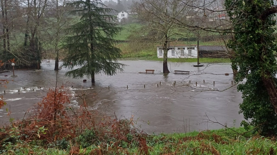 La crecida es muy importante