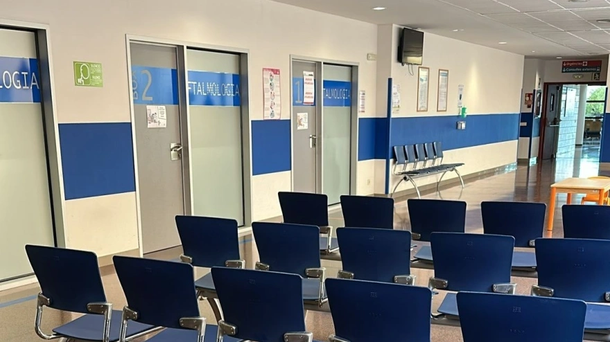 Hospital vacío por la huelga de médicos