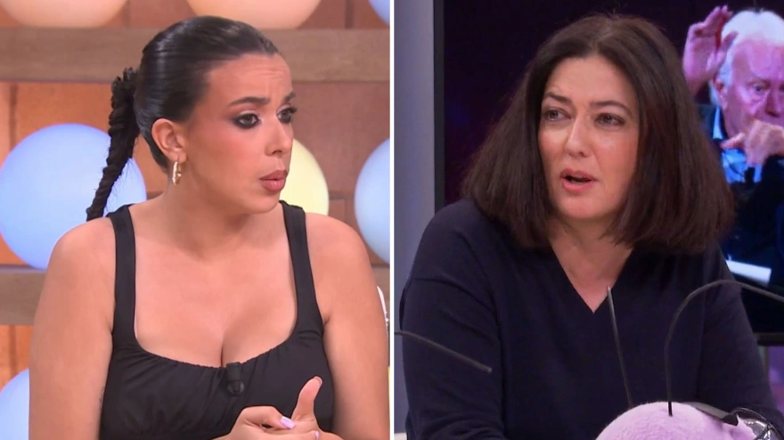 Sarah Santaolalla y Rosa Belmonte