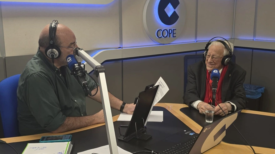 Ángel Expósito y el Padre Ángel