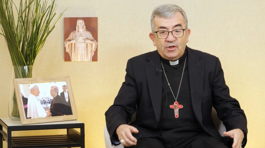 El presidente de la Conferencia Episcopal Española (CEE) y arzobispo de Valladolid, Luis Argüello