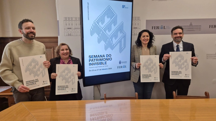 Presentación de la Semana del Patrimonio Invisible de Ferrol