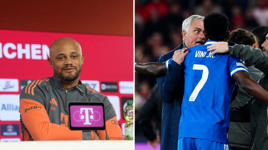 Kompany ha criticado la actitud de Mourinho con Vinicius en Lisboa.