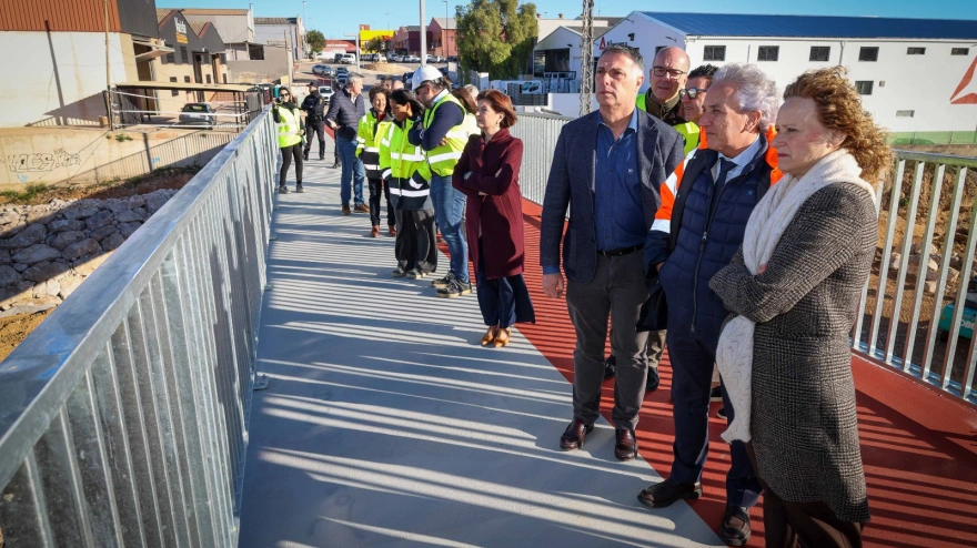 La nueva pasarela del Mas del Jutge