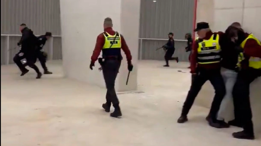 Incidentes en El Sadar tras el Osasuna-Real Madrid