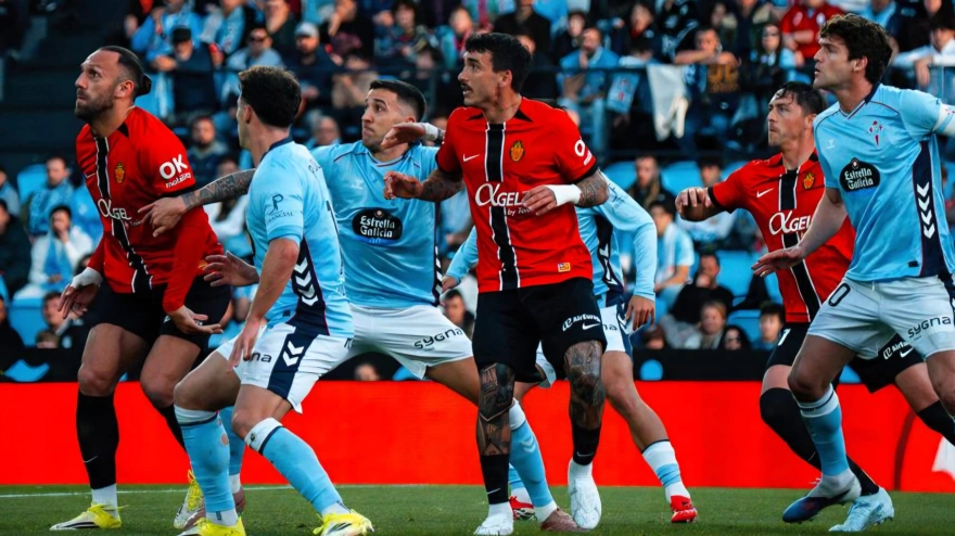 Imagen del Celta-Mallorca