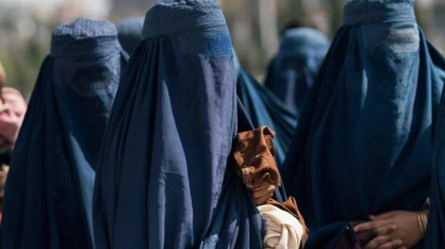 Imagen del uso del burka