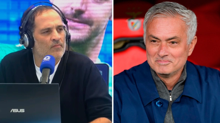 David Sánchez y José Mourinho