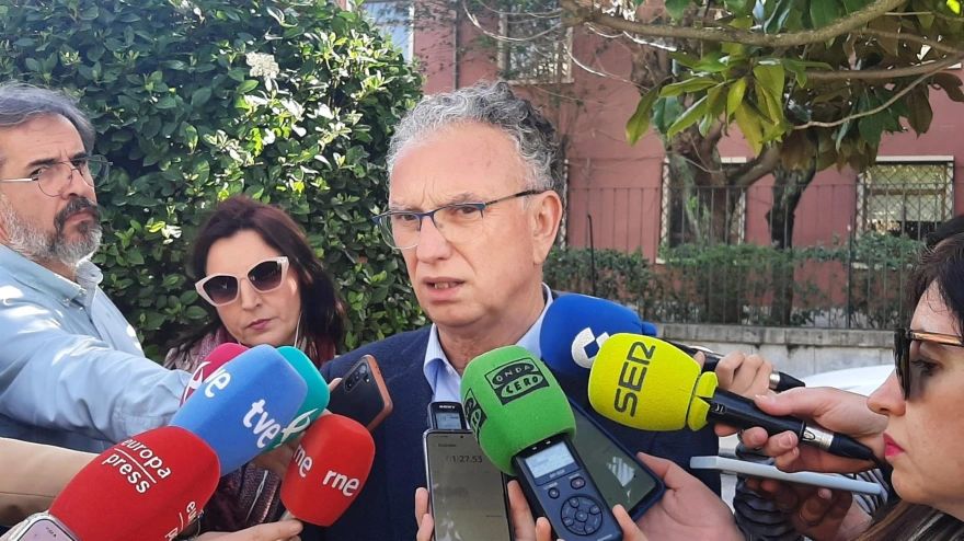 José Luis Quintana, presidente de la gestora del PSOE de Extremadura