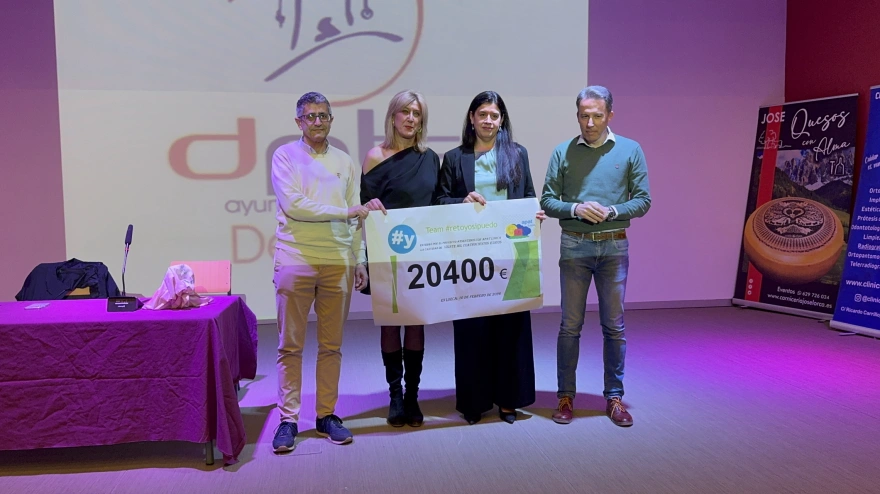 El Team #Retoyosipuedo ha logrado recaudar 20.400 euros a favor de la Asociación de Padres y Madres de Atención Temprana