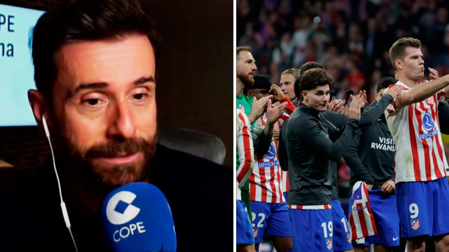 Rubén Martín analiza el buen momento del Atlético de Madrid