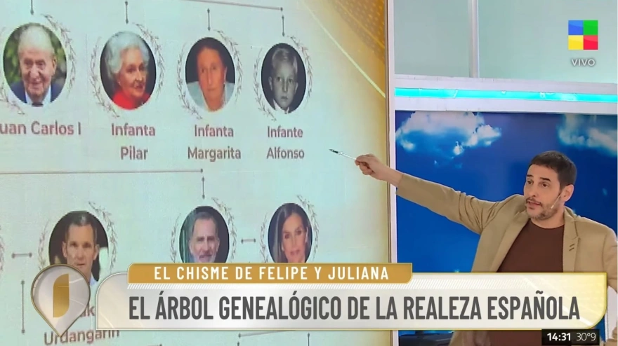 Experto genealógico, sobre Casa Real