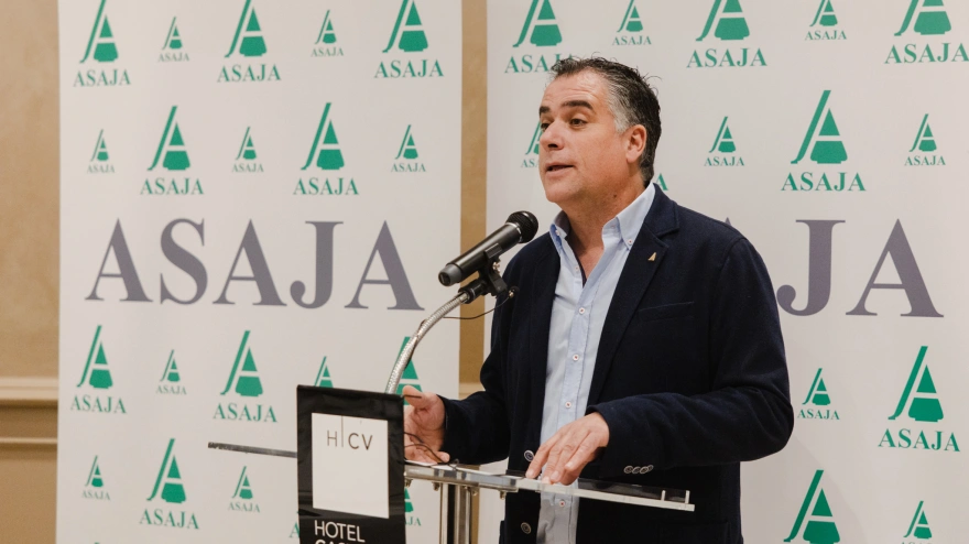 El presidente de Asaja Palencia, José Luis Marcos.