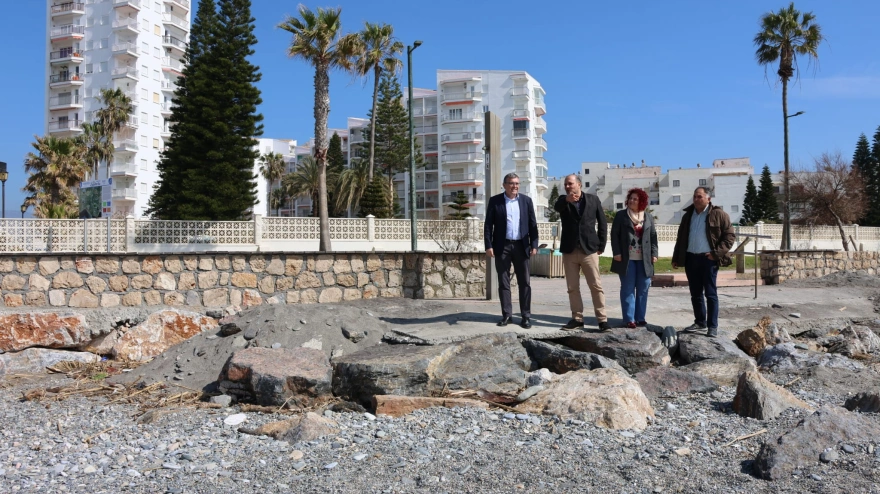 El Gobierno destina casi 3 millones de euros para la recuperación de las playas de Granada tras el temporal