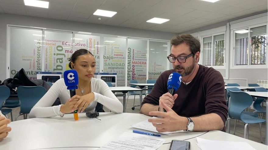 Katelyn con Jorge Bustos