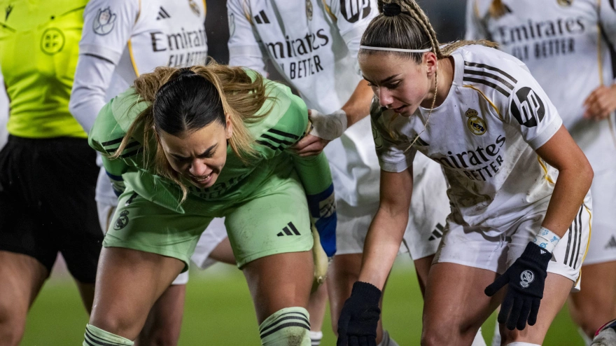 Misa reclama a Claudia Pina que no finja durante un Real Madrid - Barcelona