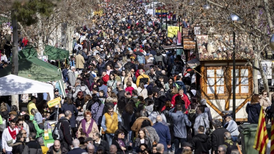 La Cincomarzada es una celebración multitudinaria en Zaragoza.