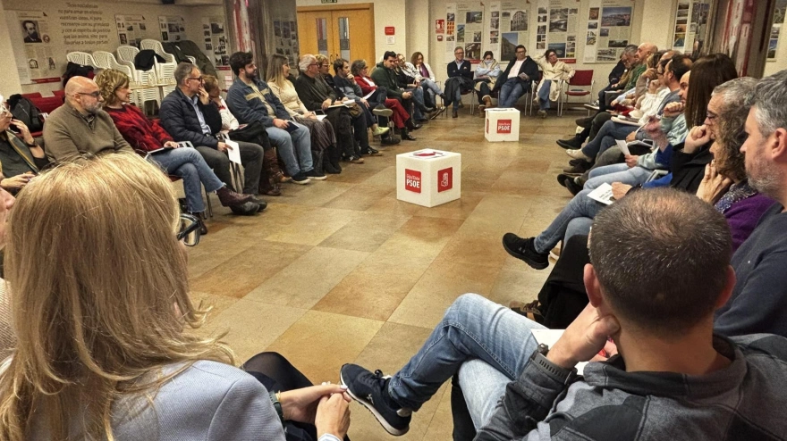 La Ejecutiva del PSOE de Gijón, en la Casa del Pueblo