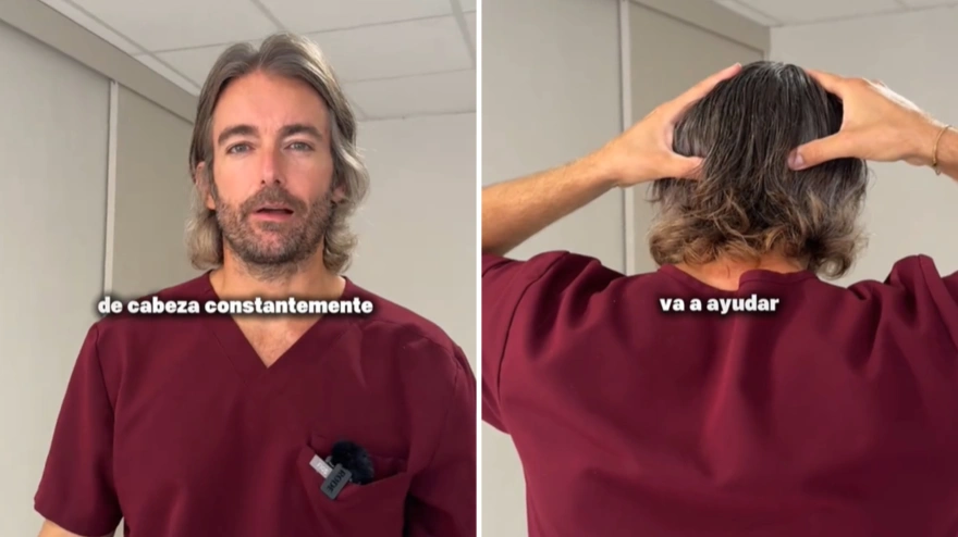 Captura de pantalla del fisioterapeuta Fran Ortega