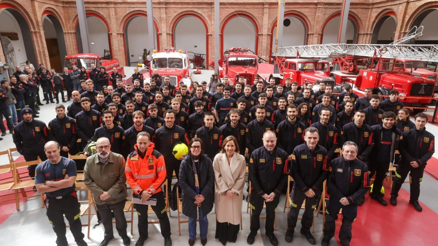 Nueva promoción de los Bomberos de Zaragoza