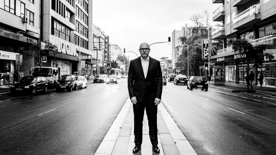 El director de la Real Filarmonía de Galicia, Baldur Brönnimann