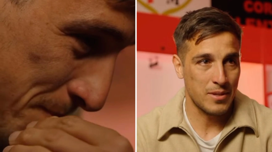 La despedida emotiva de Óscar Trejo del Rayo Vallecano