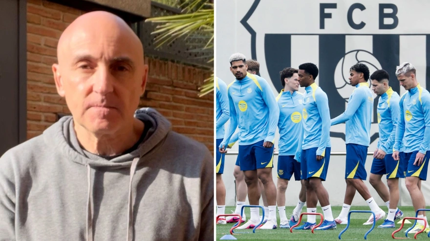 Maldini y el entrenamiento del Barça