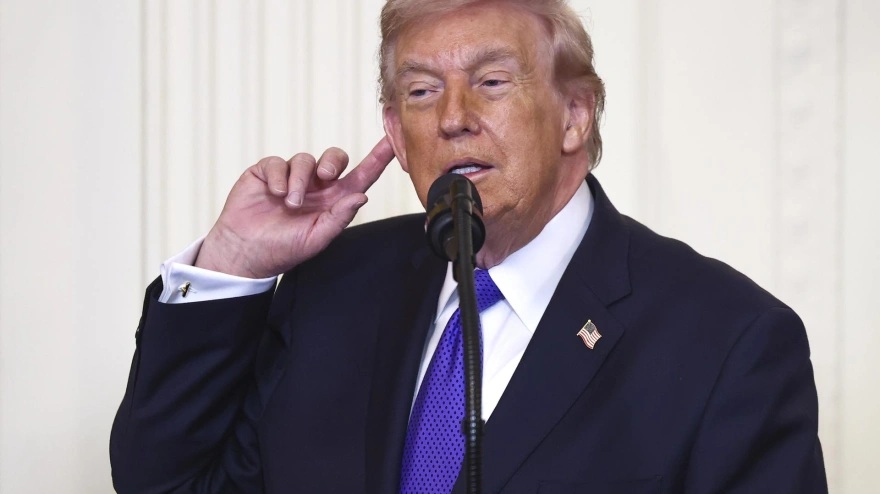 El presidente de Estados Unidos, Donald Trump