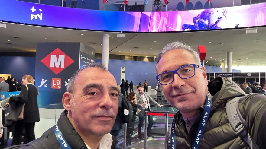 David Casero i Jaume Sitjà al MWC 2026