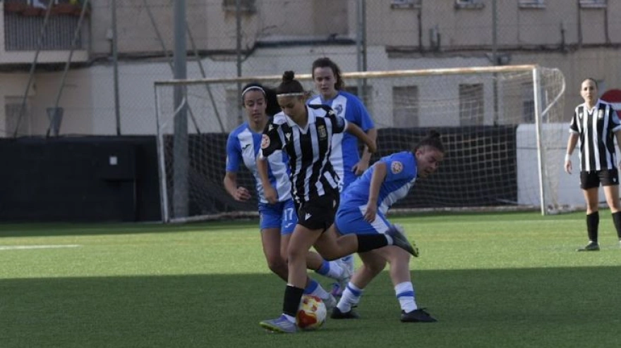 Daniela en un partido